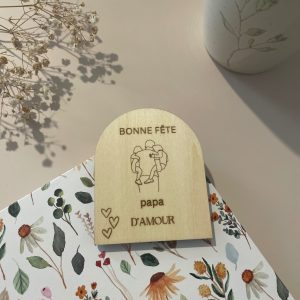 Magnet arche papa d'amour