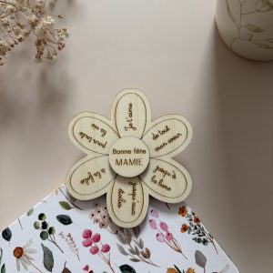 Magnet marguerite maman/mamie