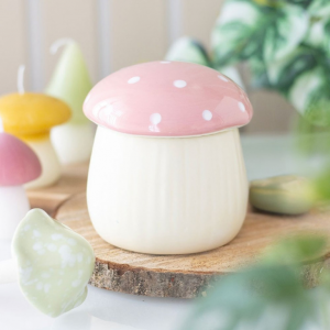 Brûle-parfum CHAMPIGNON ROSE