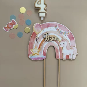Topper cake LICORNE