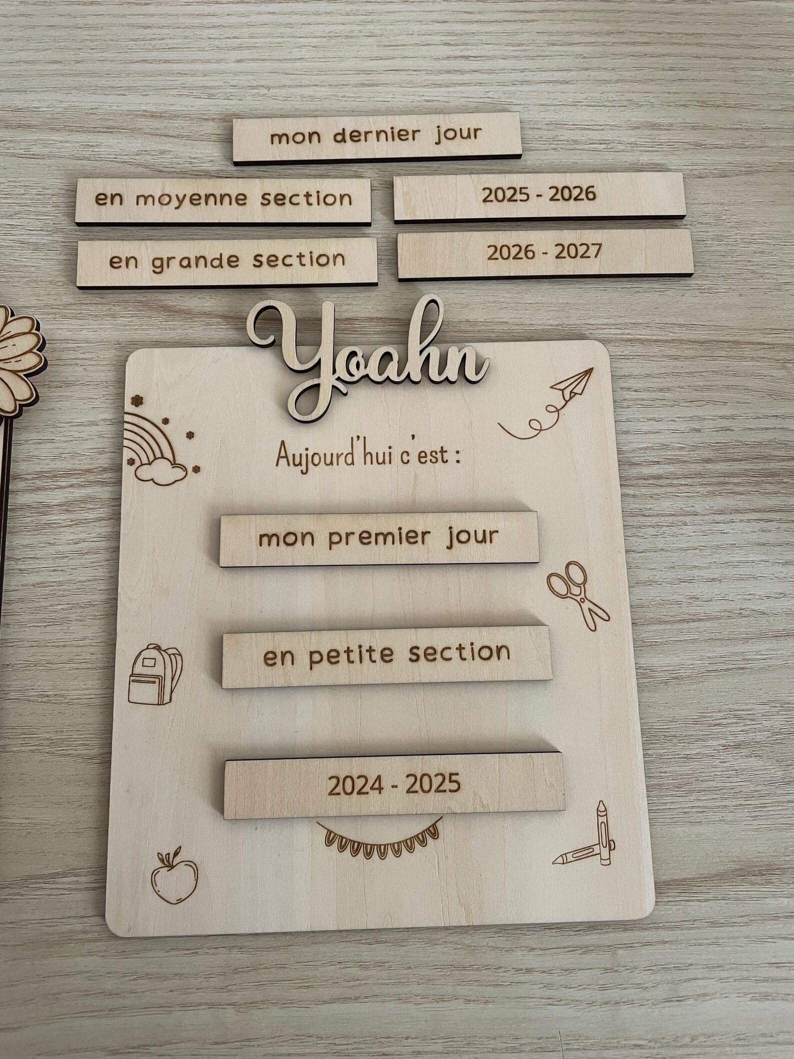 Panneau de rentrée scolaire – Image 3