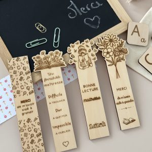 Cadeau école marque-pages