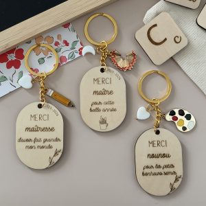 Cadeau école porte-clés